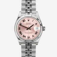Ladies Datejust 31 Pink Roman dial and White Gold - Image 1