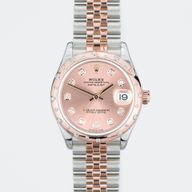 Datejust 31 Rose dial with Diamonds - Image 1