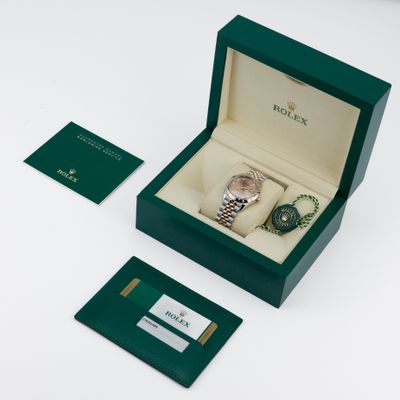 Rolex Datejust 31 Rose dial with Diamonds 278341RBR - Alternate view