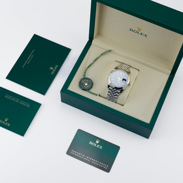 Rolex Datejust 41 Bright Blue dial - Image 2