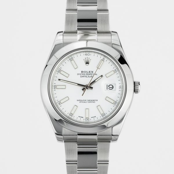 Rolex Datejust II 41 White dial