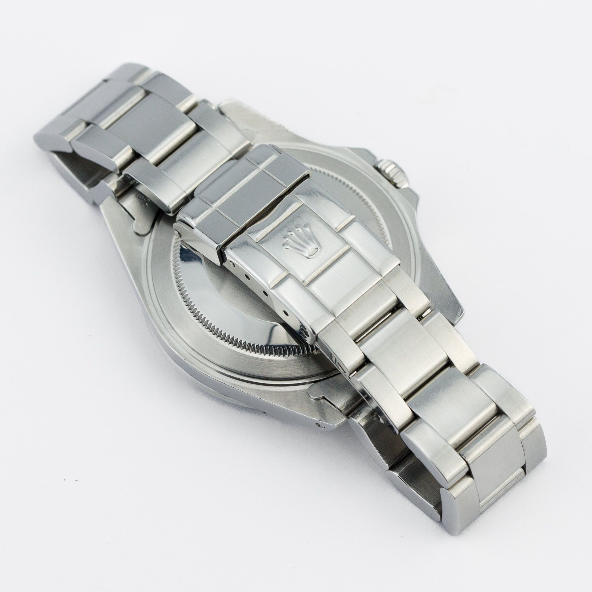 Rolex Explorer II Polar - Rare Full set 16570 steel White 1999 - Strap/bracelet view