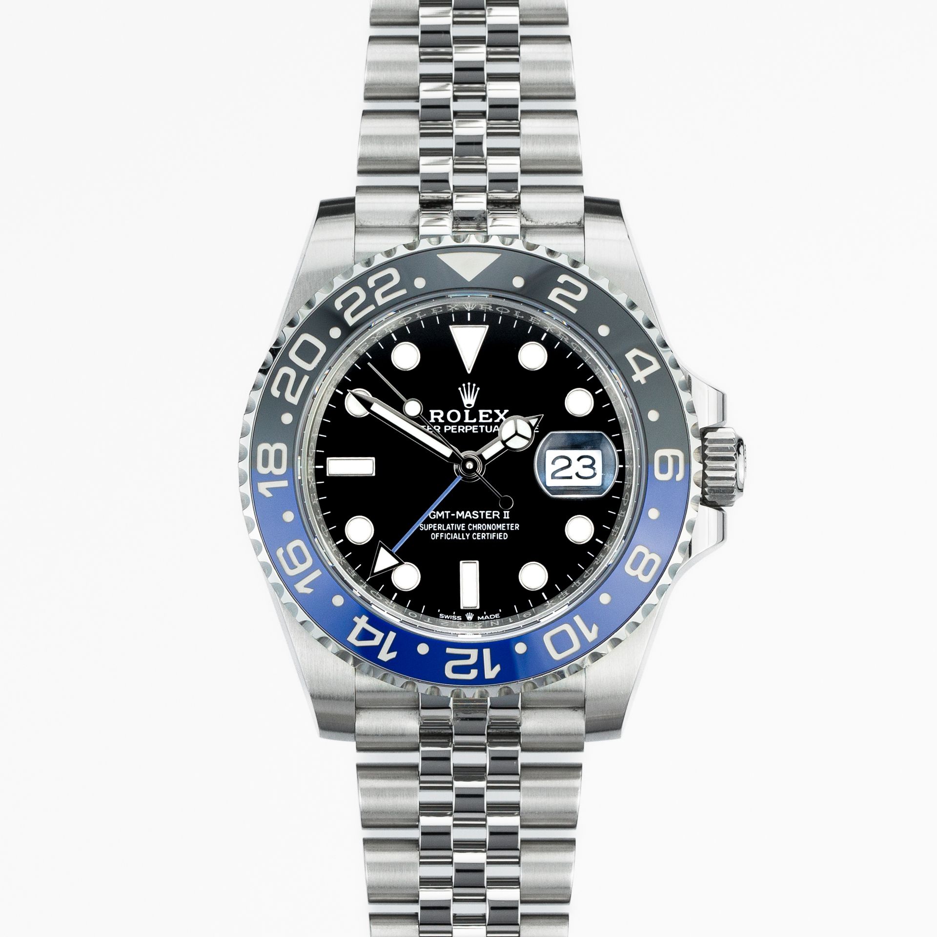 Rolex GMT-Master II 'Batgirl' 126710BLNR steel Black 2023