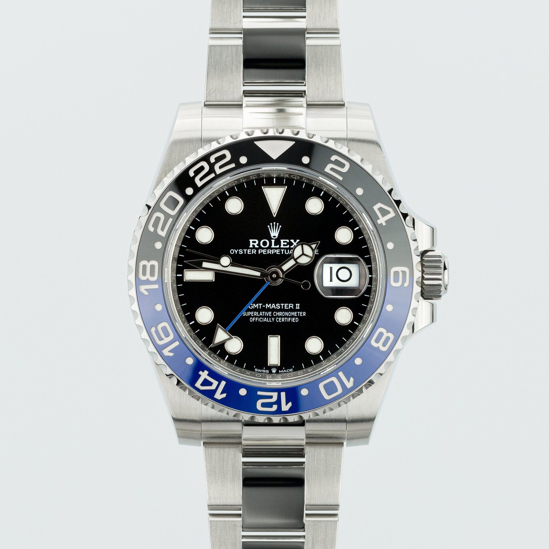 Rolex GMT-Master II 'Batman' on Oyster bracelet 126710BLNR steel Black 2023