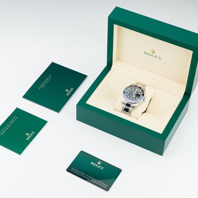 Rolex GMT-Master II 'Batman' on Oyster bracelet 126710BLNR - Alternate view