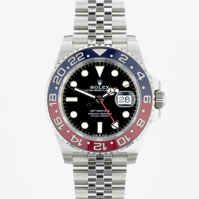 Rolex GMT-Master II Pepsi on Jubilee 126710BLRO - Very Good condition, 2022