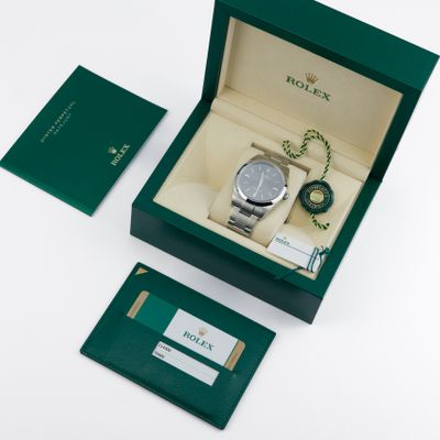 Rolex Oyster Perpetual 39 Dark Rhodium dial 114300 - Alternate view