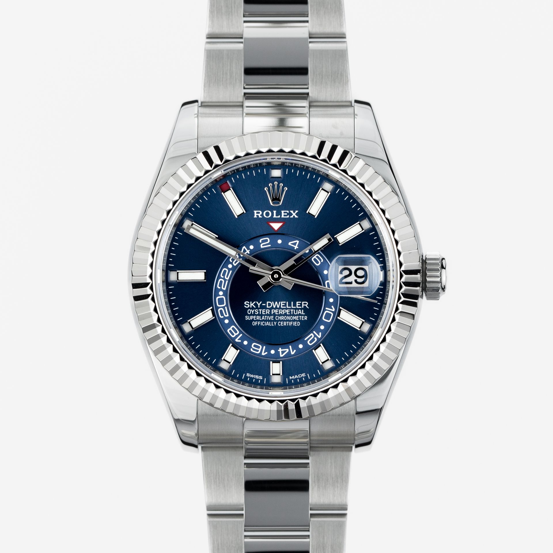 Rolex Sky-Dweller Blue 326934 steel Blue