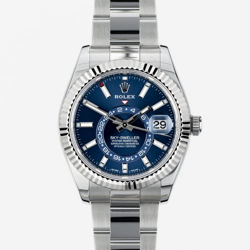 Rolex Sky-Dweller — one of the models that surged during the crypto boom of 2020-2021