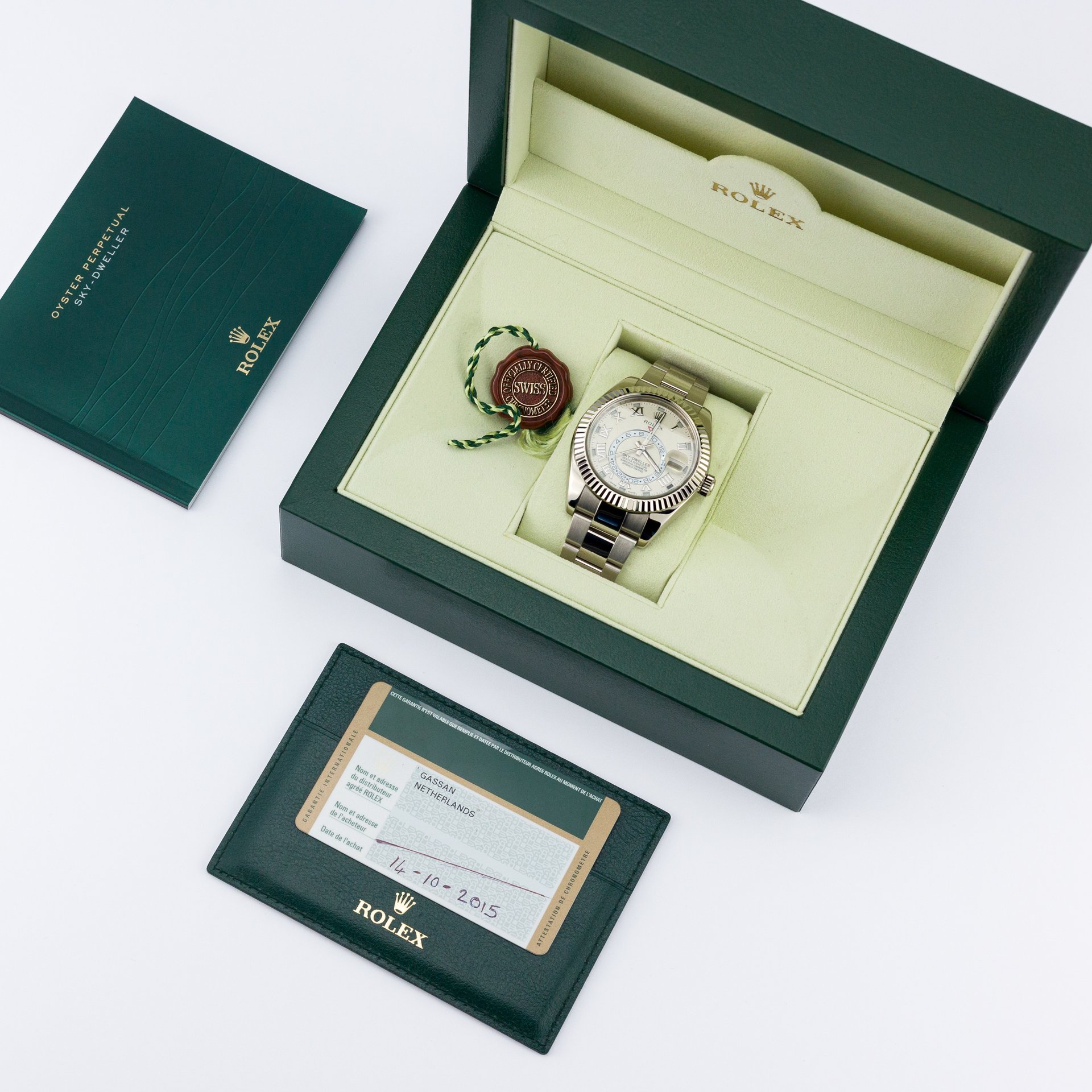 Rolex Sky-Dweller Ivory White dial - 326939 - Image 2