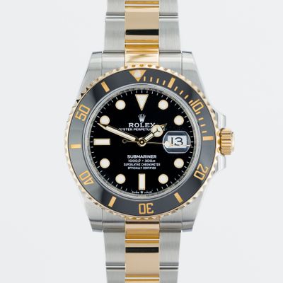 Rolex Submariner Date in Gold and Steel 126613LN - Very Good condition, 2024