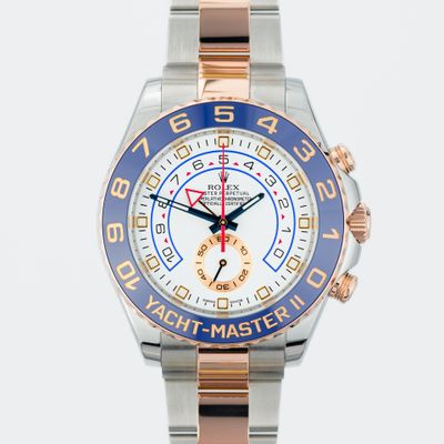 Rolex Yacht-Master II - Two-Tone Regatta Chronograph 116681 - Very Good condition, 2013