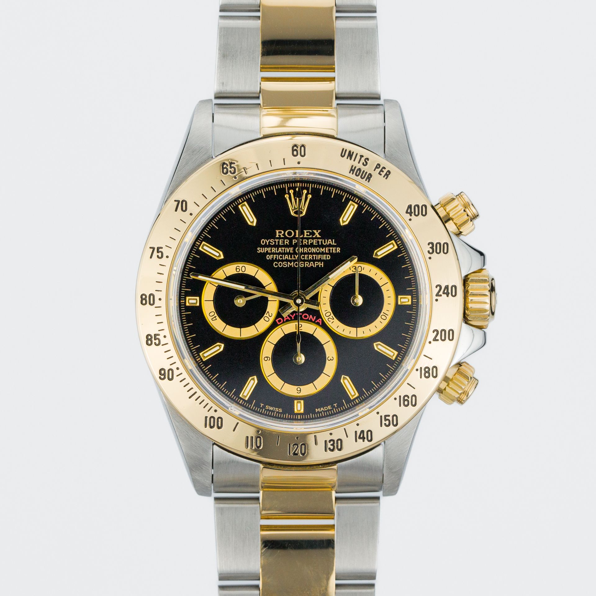 Rolex Cosmograph Daytona - Inverted 6, 1989 16523 steel Black 1989