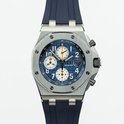 Audemars Piguet Royal Oak Offshore Chronograph NAVY 26470ST.OO.A027CA.01 - Very Good condition, 2016