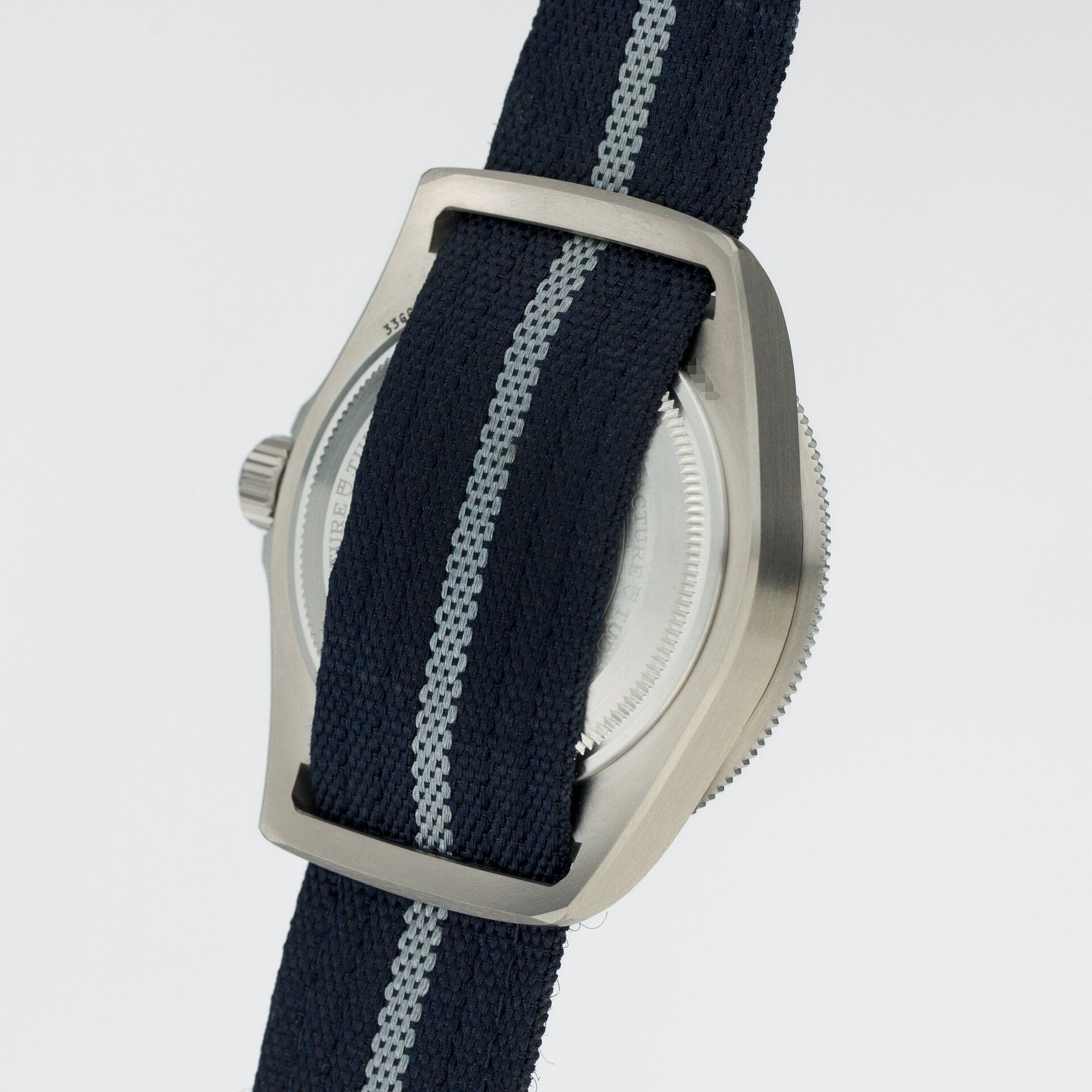 Tudor Pelagos FXD Marine Nationale M25707B/23-0001 titanium Blue 2023 - Diagonal back view
