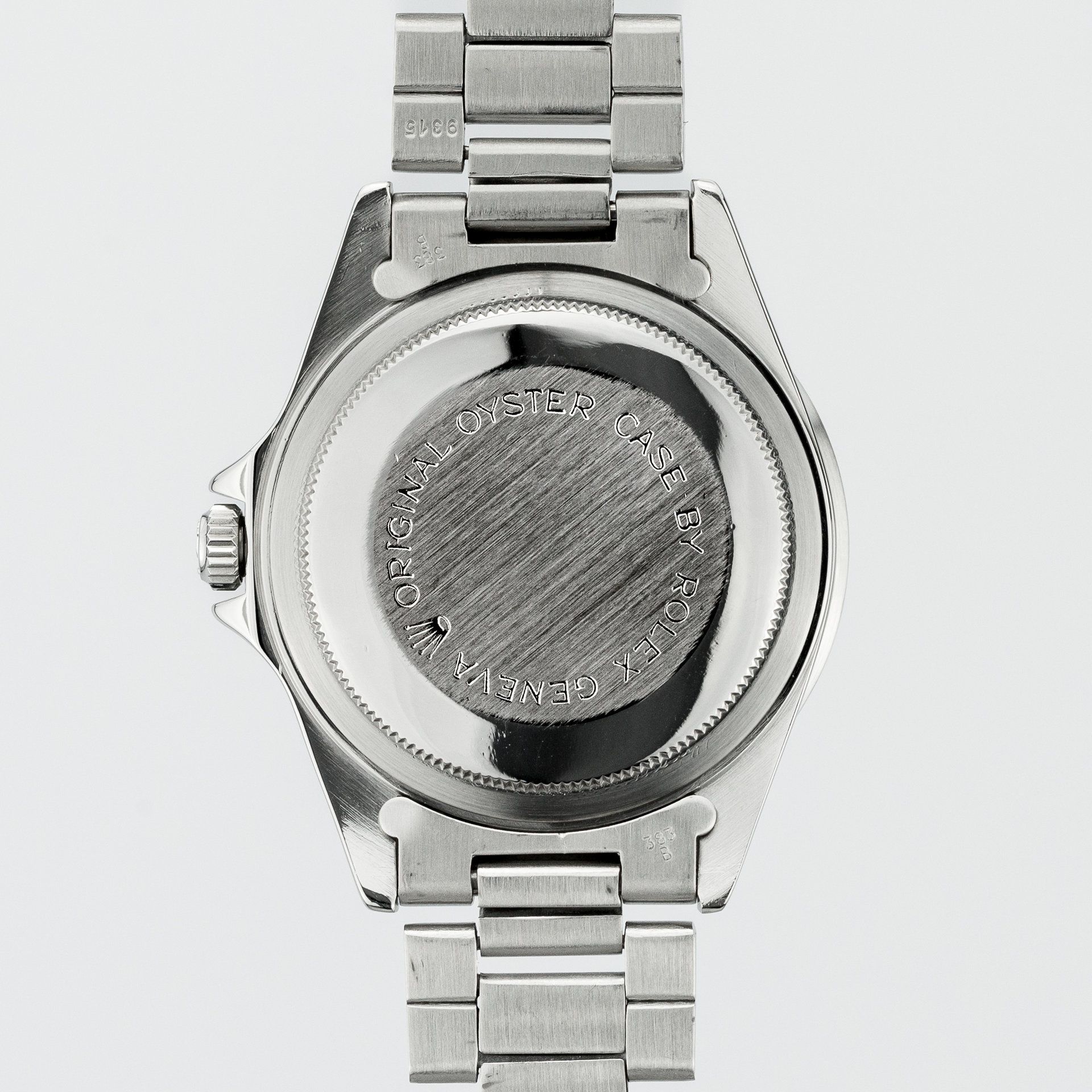 Tudor Submariner Prince Oyster from 1996 75090 steel Black 1996 - Back view