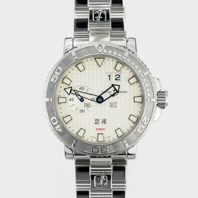 Ulysse Nardin Maxi Marine Acqua Perpetual 333-55-7/91 - Very Good condition, 2000