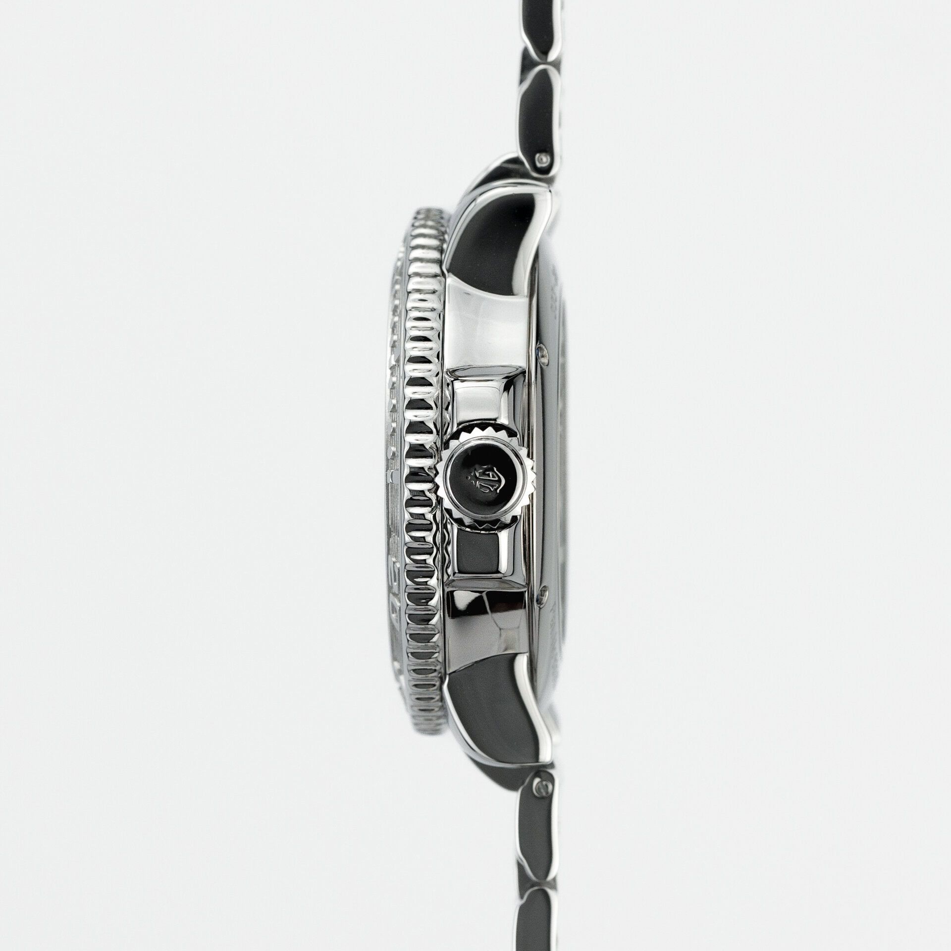 Ulysse Nardin Maxi Marine Acqua Perpetual 333-55-7/91 steel Champagne 2000 - Right side view
