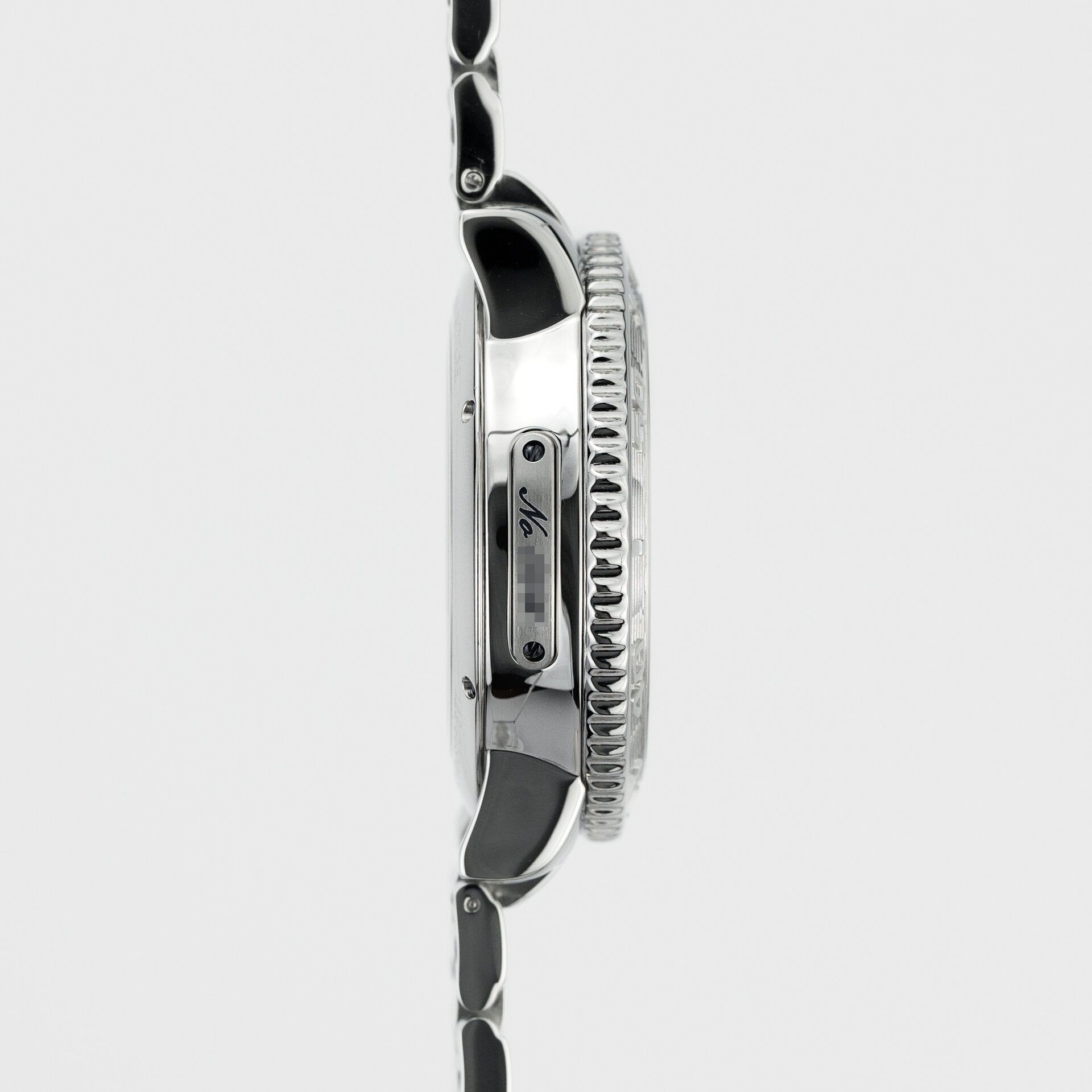 Ulysse Nardin Maxi Marine Acqua Perpetual 333-55-7/91 steel Champagne 2000 - Left side view
