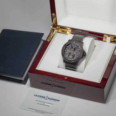 Ulysse Nardin Maxi Marine Diver Black Sea Rubber + Rose Gold - Limited edition 263-92LE-3C/923-RG - Alternate view