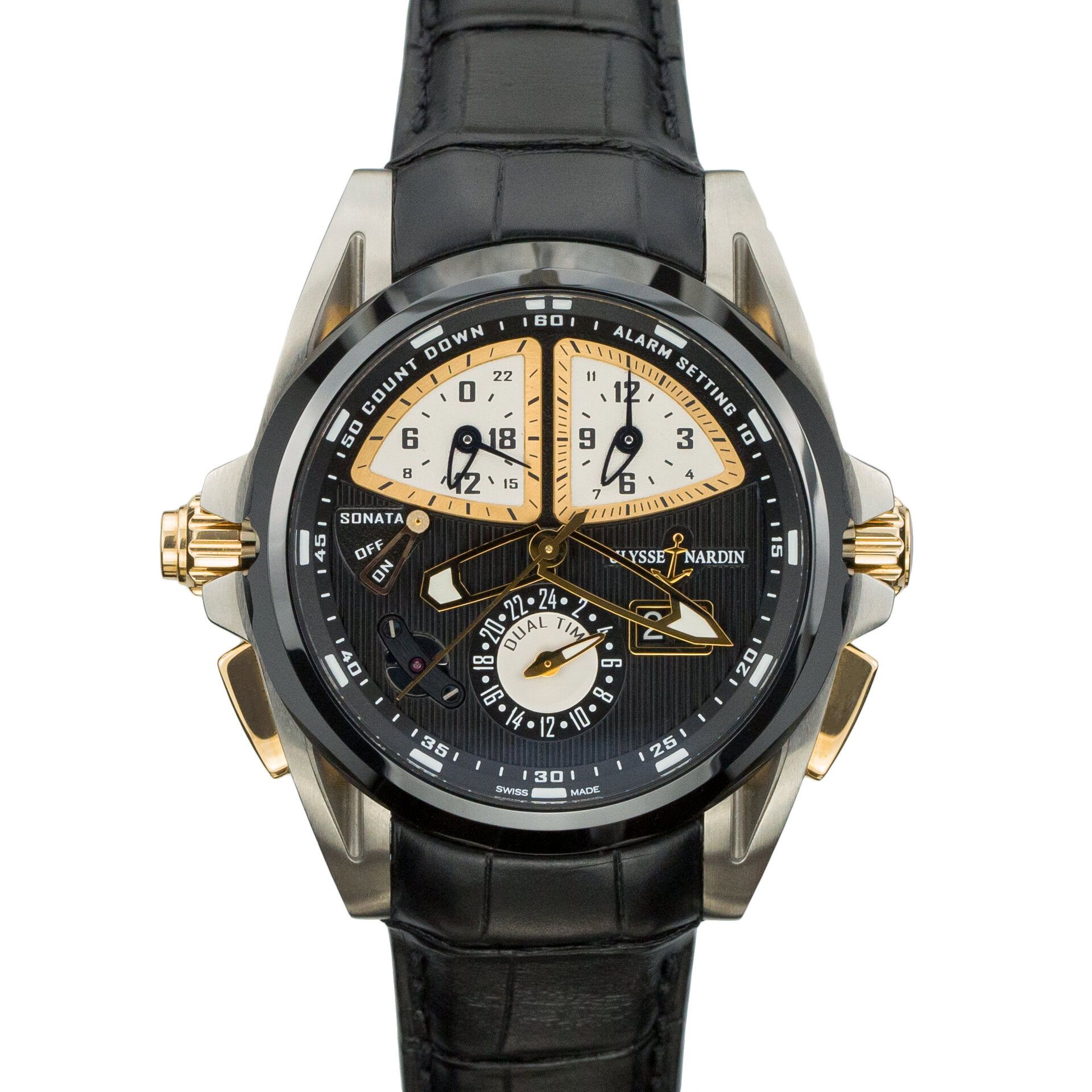 Ulysse Nardin Sonata Streamline 675-00 titanium Black 2014
