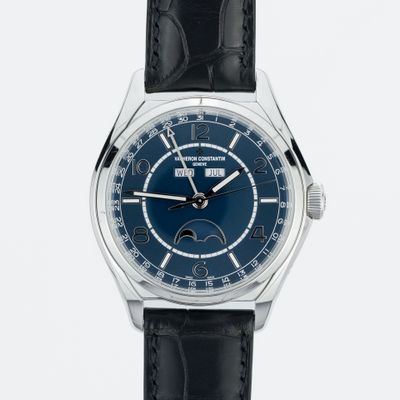 Vacheron Constantin Fiftysix Complete Calendar Blue 4000E/000A-B548 - Very Good condition, 2020