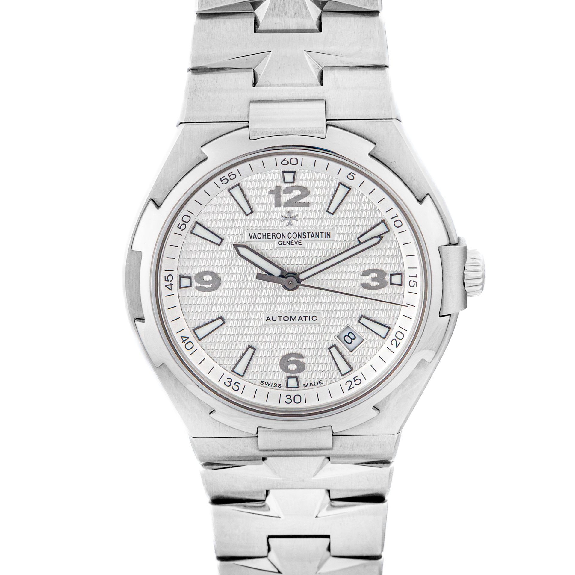Vacheron Constantin Overseas - White/Silvery dial 47040/B01A-9093 steel Silver