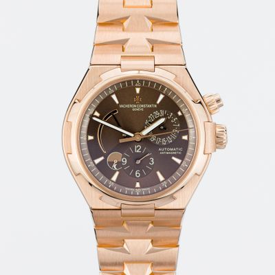 Vacheron Constantin Overseas Dual Time Pink Gold 47450/B01R-9229 - Very Good condition, 2007