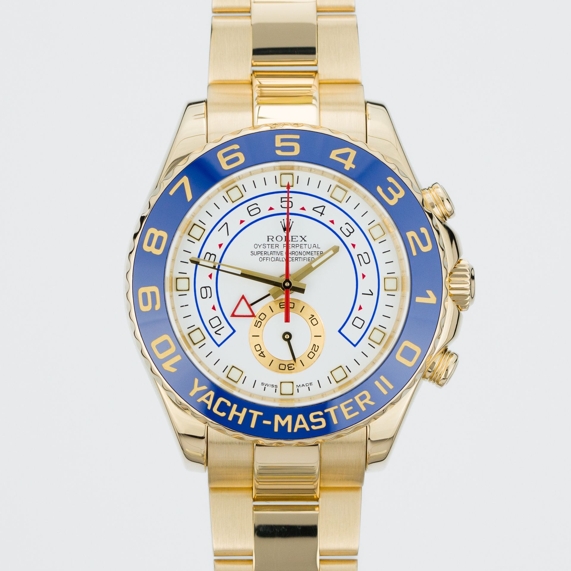 Rolex Yacht-Master II All Gold 116688 yellow gold White 2008
