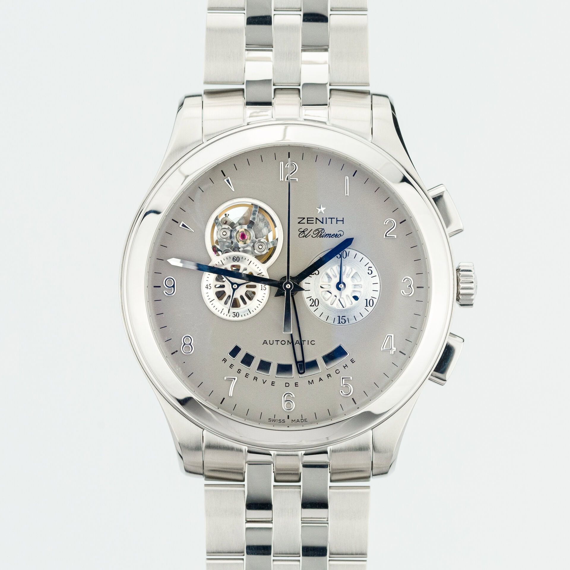 Zenith Chronomaster Grande Class XXT Open 03.0520.4021/01.M520 steel Grey