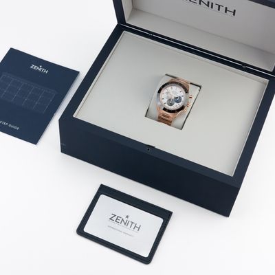 Additional view of Zenith Chronomaster Sport Rose Gold on Bracelet luxury timepiece Zenith Chronomaster Sport Rose Gold on Bracelet 18.3100.3600/69.C920 - Alternate view