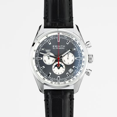 Zenith El Primero 410 Complete Calendar 03.2092.410/91.C496 - Very Good condition