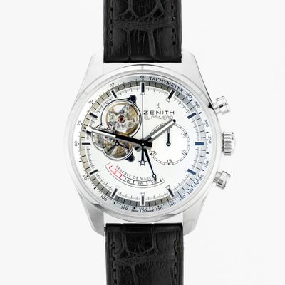 Zenith El Primero Open Heart Chronomaster Power Reserve 03.2080.4021/01.C494 - Very Good condition, 2012
