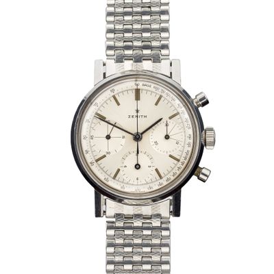 Zenith Vintage Triple Register Chronograph A273 - Good condition, 1970