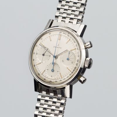 Zenith Vintage Triple Register Chronograph A273 - Alternate view